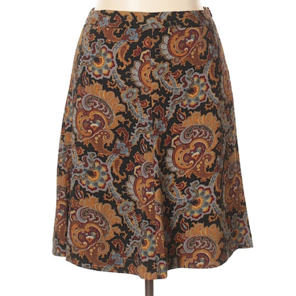 Harve Benard Camilla Paisley Skirt